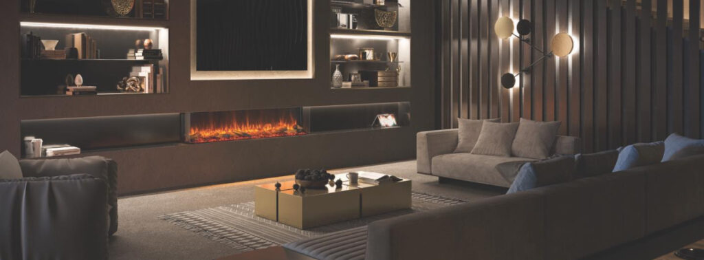 Canterbury fireplaces media wall